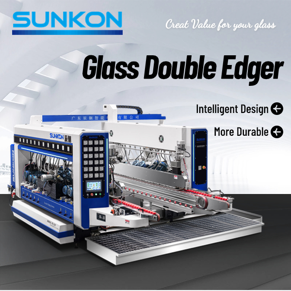 high speed glass double edger